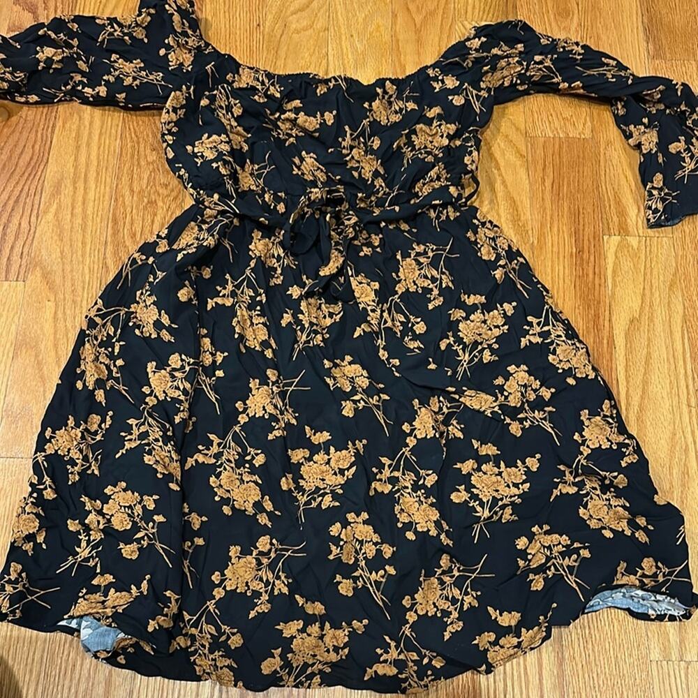 Gold and Tan sundress